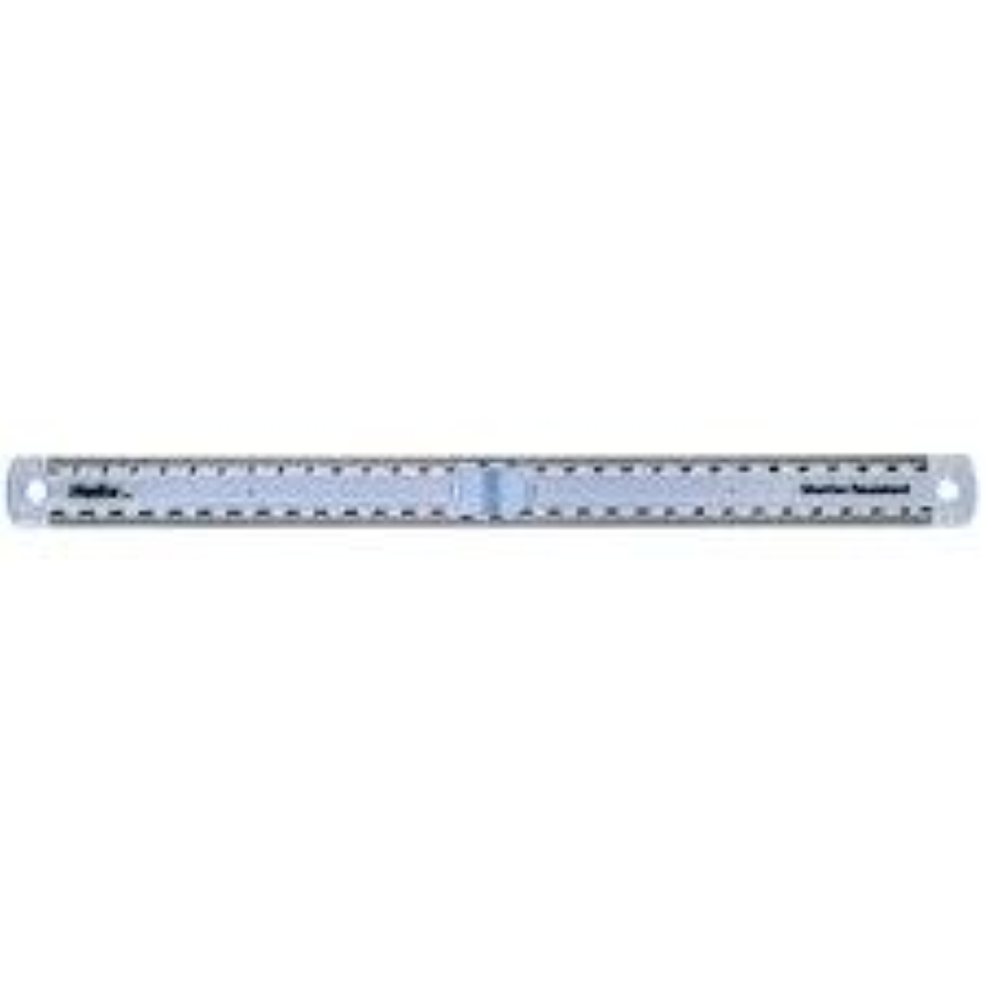 HELIX RULER 30CM STEEL RING BINDER T25010